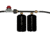 Stansport Double Cyclinder Fuel Post - Dual Outlet, White, 192-200