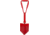 Stansport Double Folding Shovel - Red 328-R