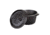 Stansport Dutch Oven, 1qt, Cast Iron, Legess, Pre-Seasoned, Black, 5, 16016