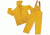 Stansport Industrial Rain Jacket, Yellow, Large, 2014-T-L