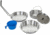 Stansport Mess Kit - Heavy Duty Aluminum - Polished 250-P