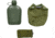 Stansport Plastic Canteen and Cover Set, OD, 1 Quart 48277
