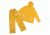 Stansport PVC Rainsuit - PVC Back - Yellow - M 2017-M