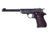 Star F Pistol, .22 Long Rifle, 7.1in barrel, blued finish steel frame, brown checkered plastic grip, blowback operated semi-auto, fixed blade front, adjustable rear, 10 round magazine, STAR-F-.22LR-7.1-1-FRRMPG