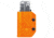 StatGear Kydex Sheath for Leatherman Free P2, Carbon Fiber Orange, LP2-CF-ORNG