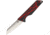 StatGear Ledge Slip Joint Folding Knife, 3.63in Closed, 2.5in Stonewash D2 Tool Steel Blade, Black/Red G10 Handle, Pocket Clip, Slip Joint, LEDGE-RED