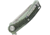 Stedemon BG01 Linerlock Folding Knife, 4.5in Closed, 3.5in Satin 12C27 Sandvik SS Drop Point, Jade Textured G10 Handle, Pocket Clip, Jade, BG0103