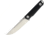 Stedemon UncleOne Fixed Blade Black Fixed Blade Knife, 5in, Standard Edge, Satin, Black, G10 Handle STEUB022
