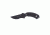 Steel Will Censor Fixed Blade Knife, 7.68 in OAL, Black / Black 1322