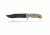 Steel Will Chieftain Clip-Point Fixed Blade Knife, Green 1610