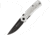 Steel Will Fjord F71 Linerlock White