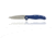 Steel Will Intrigue Folding Knife, 3.27in, D2 Steel, FRN Handle, Blue Back Spacer, Satin Finish, Stainless Steel/Blue F45M-16