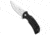 Steel Will Knives Steel Will Censor Liner Lock Knife Black FRN 3.5" Satin F13-A1, Black, D2, adult, BHQ-105283
