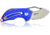 Steel Will Kobold Folding Knife, 1.75in, D2, Drop Point, Satin Blade, G10 Anodized Handle, Blue, SWF66-14