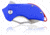 Steel Will Kobold Folding Knife, 1.75in, D2, Drop Point, Satin Blade, G10 Anodized Handle, Blue, SWF66-14