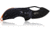 Steel Will Kobold Folding Knife, 1.75in, D2, Drop Point, Stonewashed Black Blade, G10 Anodized Handle, Black, SWF66-04