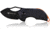 Steel Will Kobold Folding Knife, 1.75in, D2, Drop Point, Stonewashed Black Blade, G10 Anodized Handle, Black, SWF66-04