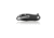 Steel Will Lanner Folding Knife, 3.25in D2 Steel Blade, Black Coated, Black Handle F35M-09