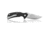Steel Will Plague Doctor Folding Knife, 8.35in, D2, G10, Liner Lock, Silver Steel/Black F16M-01