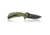 Steel Will Plague Doctor Folding Knife, 9.6in, D2, G10, Liner Lock, Black/Green F16-33