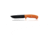 Steel Will Roamer R305 Fixed Blade Knife, 5.5in, D2 Steel, TPE, Orange, R305-1OR