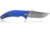 Steel Will Sargas Folding Knife, 3.25in, D2, Clip Point, Satin Blade, G10 Anodized Handle, Blue, SWF60-11