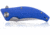 Steel Will Sargas Folding Knife, 3.25in, D2, Clip Point, Satin Blade, G10 Anodized Handle, Blue, SWF60-11