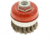 Steelex Plus 3in Twist Knotted Steel Wire Cup Brush 5/8-11 Thread D2280