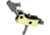 Stern Defense H2S Hybrid 2 Stage Drop In Trigger, Green / Black, 009-H2S-D1-M