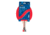 STIGA Blaze Table Tennis Racket, Red/Brown, T1251