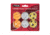 STIGA One-Star Table Tennis Balls, 6-Pack, Yellow/Orange, T1405