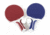 Stiga Table Tennis Flow 2 Player Set, Red &amp; Blue, T1286