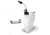 STKR Concepts EZ5 Combo, 5 Gallon Utility Jug W/ Hose Bender And Floor Mount, White, 00104
