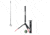 STKR Concepts Fli PRO Telescoping Canopy Light, 8 Foot Extention, Removable Flashlight, Black, 12679