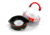 STKR Concepts ILLUMiDOME- Mini Waterproof Lantern, Red, 00245, EDEMO1