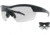 STNGR Lo-Drag Ballistic Sunglasses, Matte Black/Smoke/Clear,Non-Polarized, Medium/Large, 6K-8O41-JV3L
