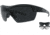 STNGR Lo-Drag Ballistic Sunglasses, Matte Black/Smoke/Clear,Non-Polarized, Medium/Large, 6K-8O41-JV3L