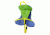 Stohlquist Unisex Child PFD, Blue/Green, Child 30-50 lbs, QF1414003
