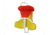 Stohlquist Unisex Child PFD, Orange/Yellow, Child 30-50 lbs, QF1410807