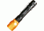 Stone River Gear Adjustable Focus Rechargeable LED Charges with USB in Wall, Car or Computer 80 Lumens High Beam Strobe Feature, Black/Orange,  SRG1RFL