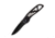 Stone River Gear Ceramic Folding Knife, Lock w/Pocket Clip, Black, 6.5 SRG5BTB