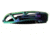 Stone River Gear Ceramic Folding Knife, Lock w/Pocket Clip, Rainbow/Black, 6.5 SRG5RTB