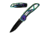 Stone River Gear Ceramic Folding Knife, Lock w/Pocket Clip, Rainbow/Black, 6.5 SRG5RTB