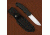 Stone River Gear Ceramic Hunting Knife and Sheath, Black-White, 7.75 SRG41RCW