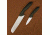 Stone River Gear Ceramic Santoku and Paring Knife Gift Set, Black-White, 6.0, 3.0 SRG23CKW