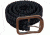 Stone River Gear Paracord Survival Belt,Black,Small,Waist 28-32,Two 48 ft Cords SRG1SBSB