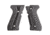 Stoner CNC Beretta 92 Slash and Burn G10 Gun Grips Fits 92FS/96 M9 Series Pistol, Grey Black, STO-BR-B92-SB-GRB
