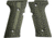 Stoner CNC Beretta Vertec and M9A3 Slash and Burn G10 Gun Grips Fits Vertec and M9A3 Series, OD Green Black, STO-BR-VTEC-SB-ODG