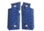Stoner CNC SIG P938 G10 Gun Grips Aggressive Starburst Fits Sig Sauer 9mm P938 Pistol, Blue Black, Ambi, STO-P938-AS-AM-BLB