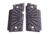 Stoner CNC SIG P938 G10 Gun Grips Aggressive Starburst Fits Sig Sauer 9mm P938 Pistol, Lavendar Black, Non Ambi, STO-P938-AS-NO-LRB